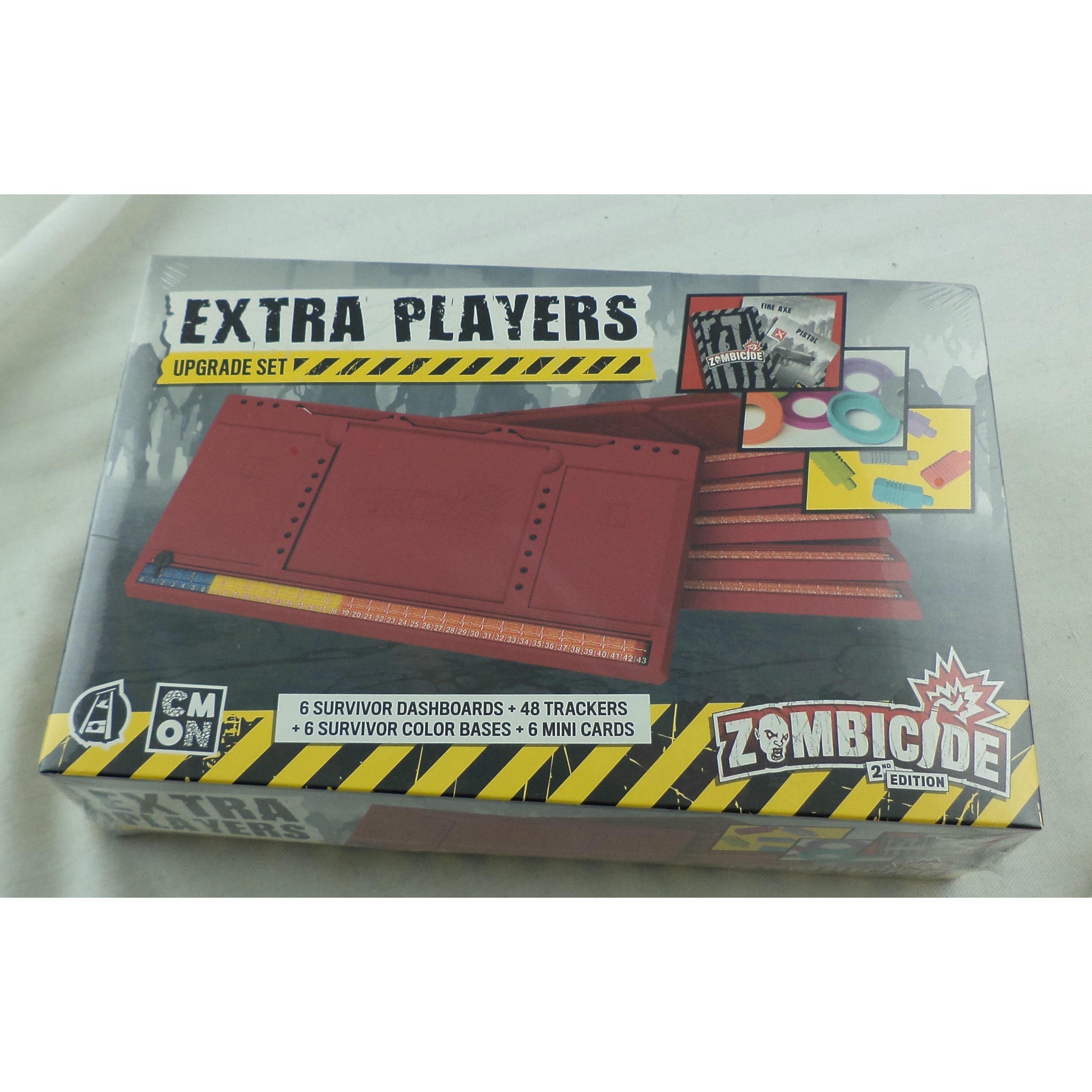 Image of Zombicide 2nd Ed Board Extra Players Dashboard Set CMON ZCD011 Zombiecide