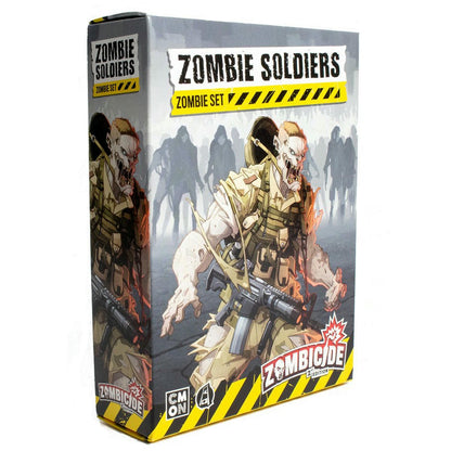 Image of Zombicide 2nd Ed Zombie Soldiers Expansion Set CMON ZCD012 Zombiecide