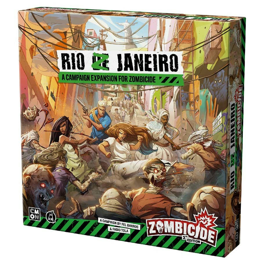 Image of Zombicide 2nd Ed Board Game Rio Z Janeiro Campaign Expansion Zombiecide ZCD013