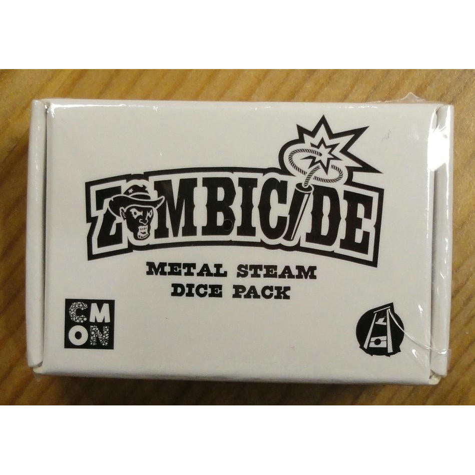 Image of Zombicide: Undead or Alive Metal Steam Dice Pack Kickstarter Exclusive Expansion