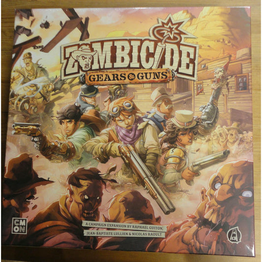 Image of Zombicide: Undead or Alive Gears & Guns Campaign Expansion by CMON COLZCW002