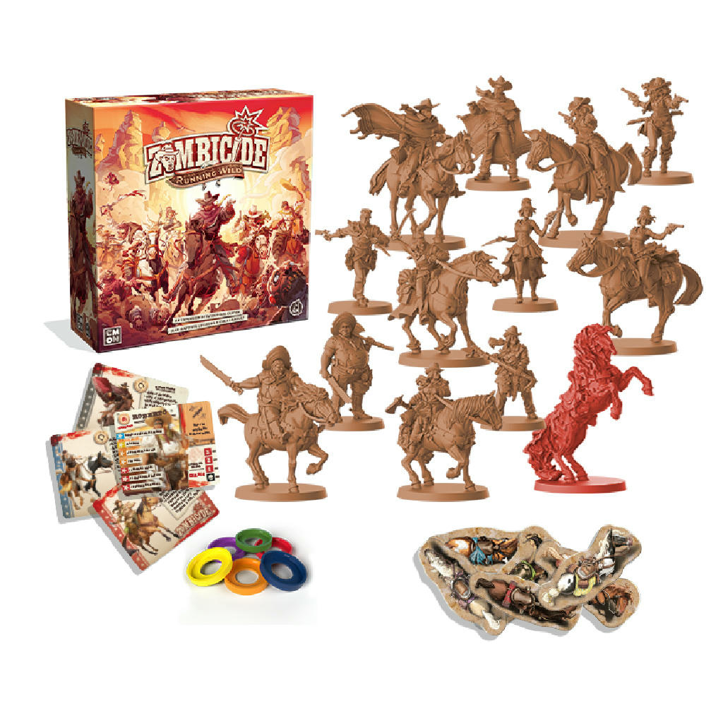 Image of Zombicide: Undead or Alive Running Wild Expansion by CMON COLZCW003