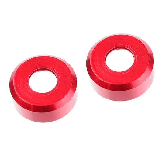 Image of HDA Suspension Arm Insert, Outer, Spacer 2.5mm, Red, 2pcs