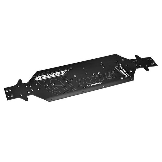 Image of Chassis, Asuga XLR, Swiss Made 7075 T6, 3mm, Hard Anodized