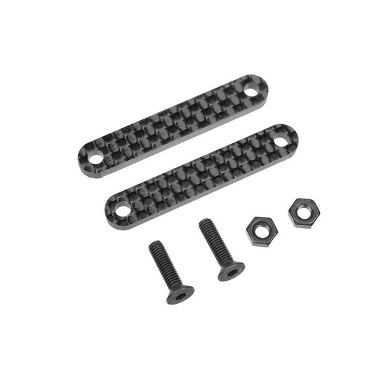 Image of Team Corally - Chassis Brace Stiffener - Front - Fits Part