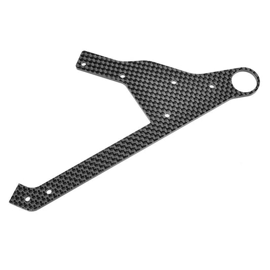 Image of Wheelie Bar Plate - Graphite - 1 pc