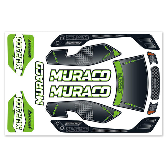 Image of Body Decal Sheet  - Muraco XP 6S - 1 pc