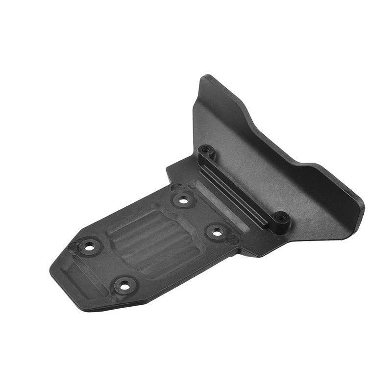 Image of Bumper w/ Skid Plate, Rear, Composite