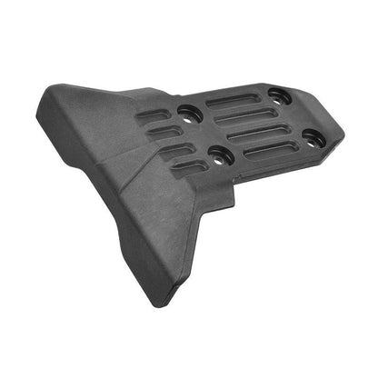 Image of Bumper w/ Skid Plate, Rear, Composite