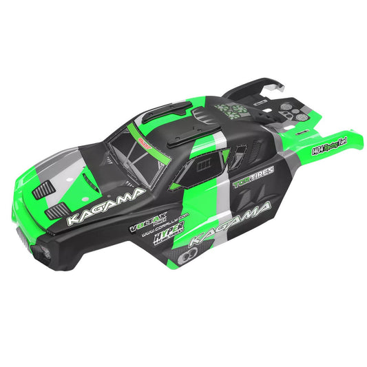 Image of Team Corally Green Kagama Body Painted and Cut