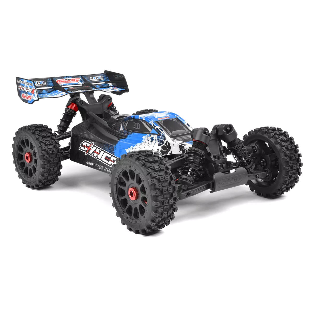 Image of Syncro-4 1/8 4S Brushless Off Road Buggy, RTR, Blue