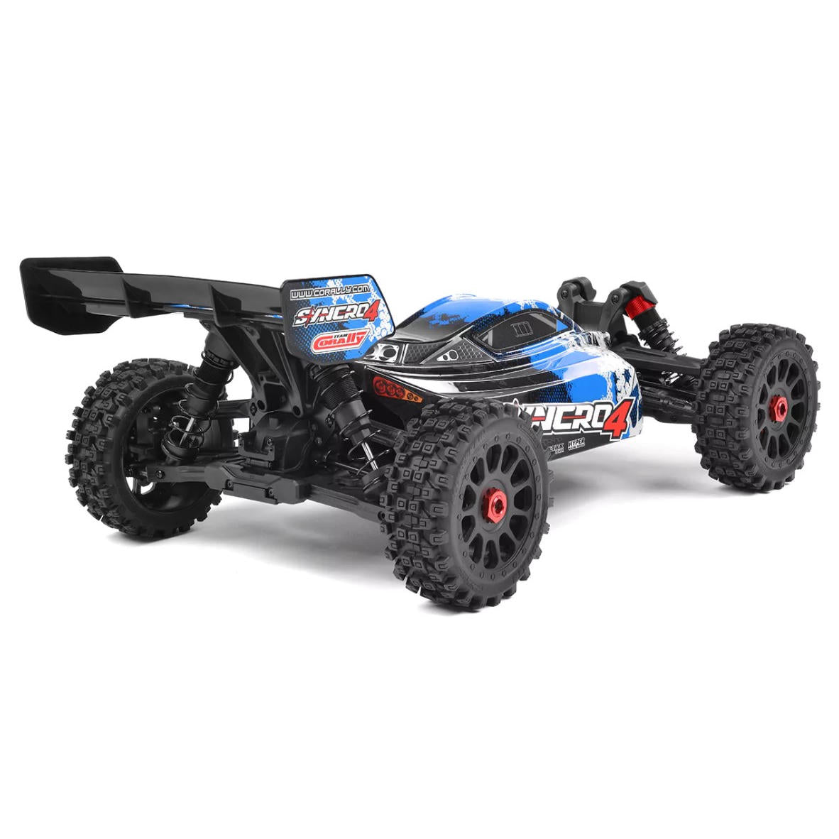 Image of Syncro-4 1/8 4S Brushless Off Road Buggy, RTR, Blue