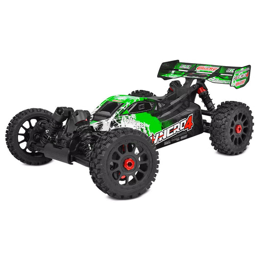 Image of Syncro-4 1/8 4S Brushless Off Road Buggy, RTR, Green