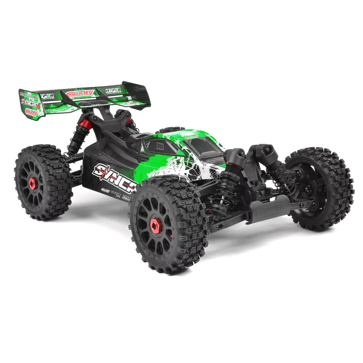 Image of Syncro-4 1/8 4S Brushless Off Road Buggy, RTR, Green
