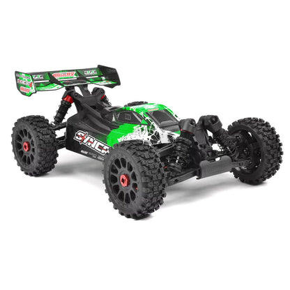 Image of Syncro-4 1/8 4S Brushless Off Road Buggy, RTR, Green