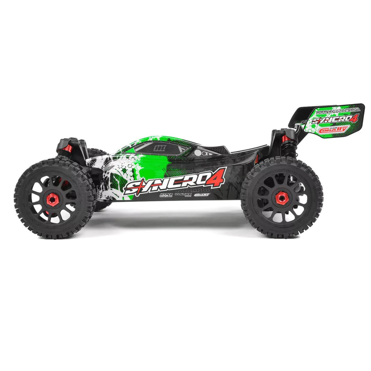 Image of Syncro-4 1/8 4S Brushless Off Road Buggy, RTR, Green