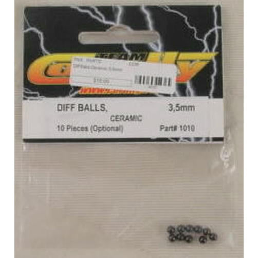 Image of CoRally 3.5mm C4 Touring Car Ceramic Diff Balls COR1010