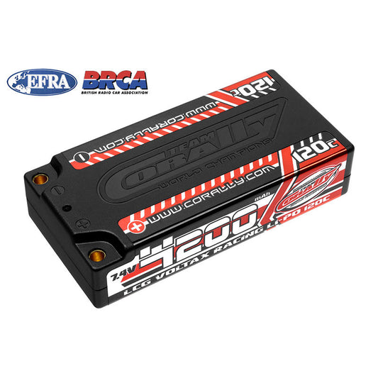 Image of Voltax 120C LiPo Battery 4200Mah 7.4V LCG Shorty 2S