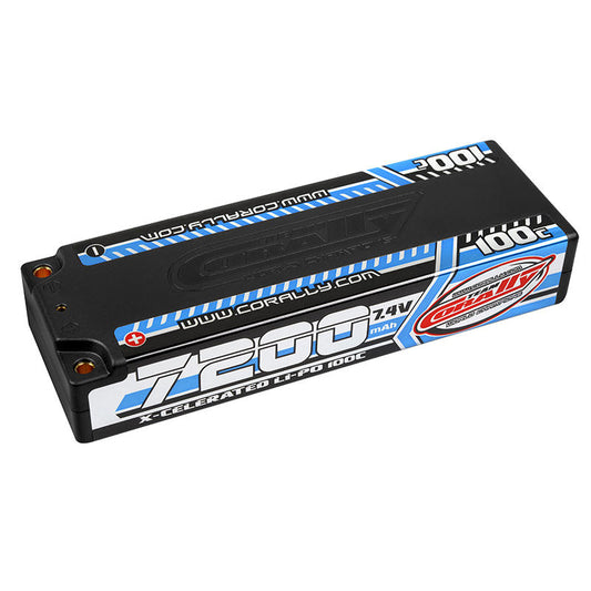 Image of 7200mAh 7.4v 2S 100C X-Celerated Hardcase Lipo