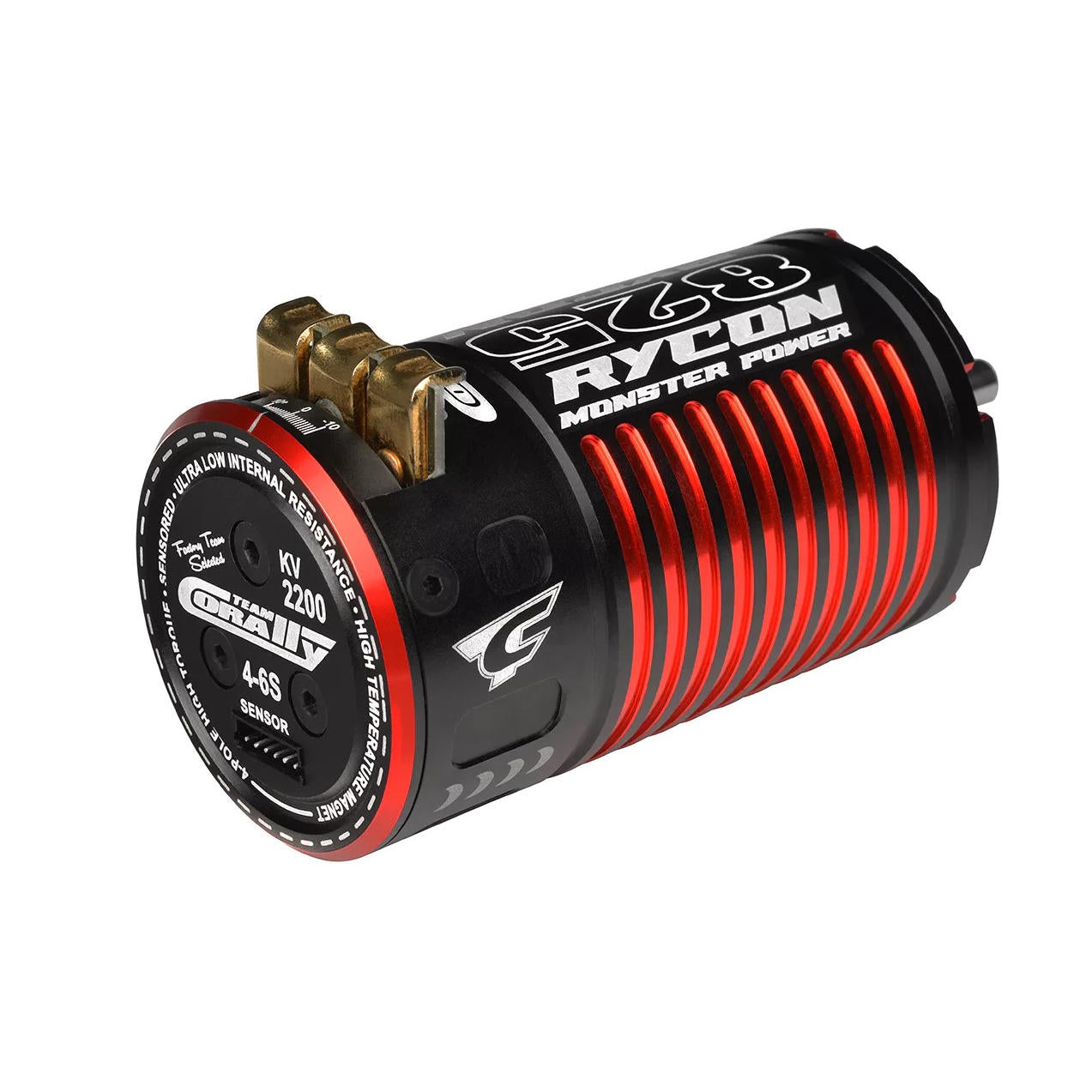 Image of Rycon 825 Sensored Brushless Motor 4-Pole 1750KV