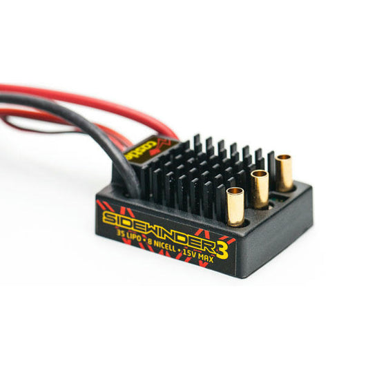 Image of Castle Creations Sidewinder v3 Waterproof 1/10 Brushless Motor ESC Speed Control