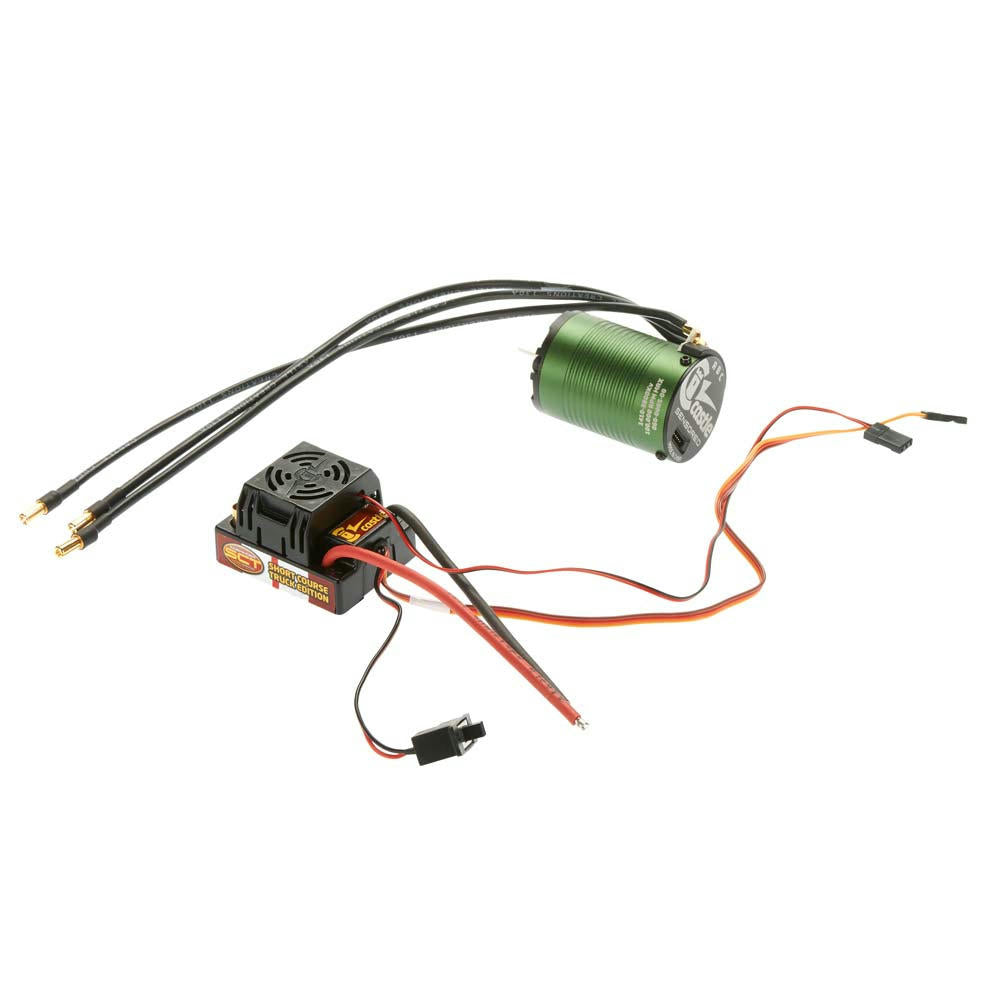 Image of Castle Creations Sidewinder SCT Brushless ESC/3800kV 4-Pole Motor 010-0123-02