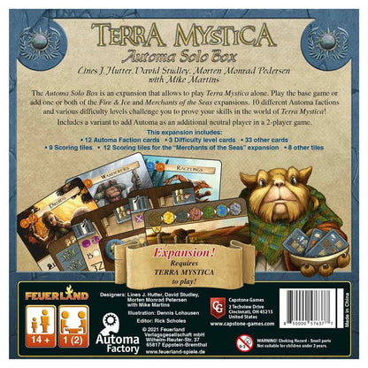 Image of Terra Mystica: Automa Solo Box by Capstone Games CSGTM-SOLO