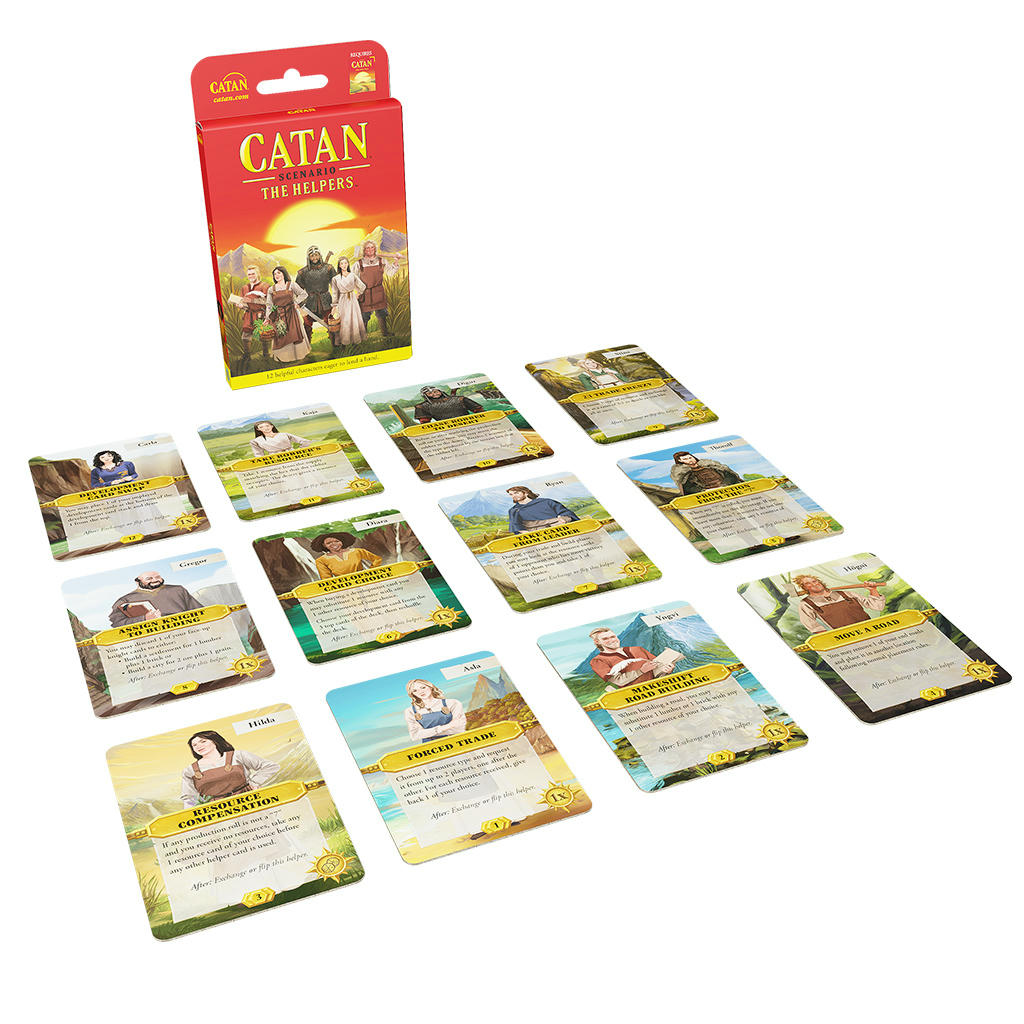 Image of Settlers of Catan Scenarios: Helpers of Catan Expansion Set CSICN3128