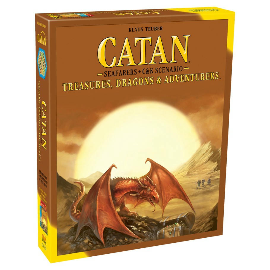 Image of Catan Treasures, Dragons & Adventurer's Expansion by Catan Studios CSICN3174