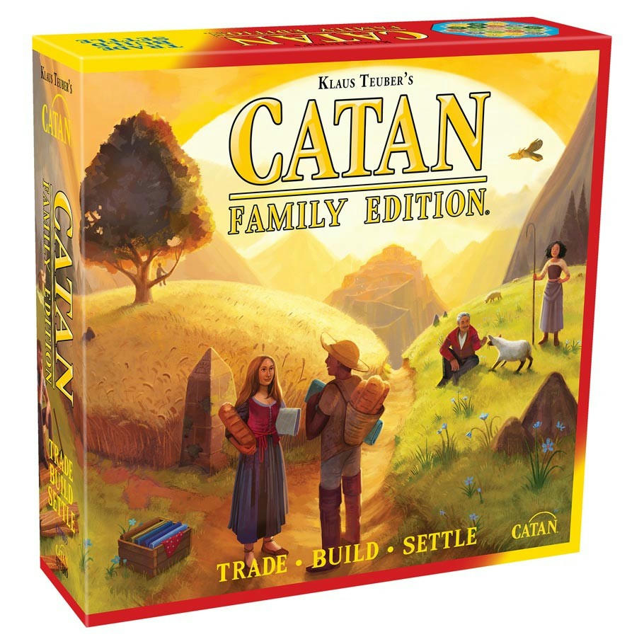 Image of Catan Family Edition Board Game CSICN7003 by Catan Studios