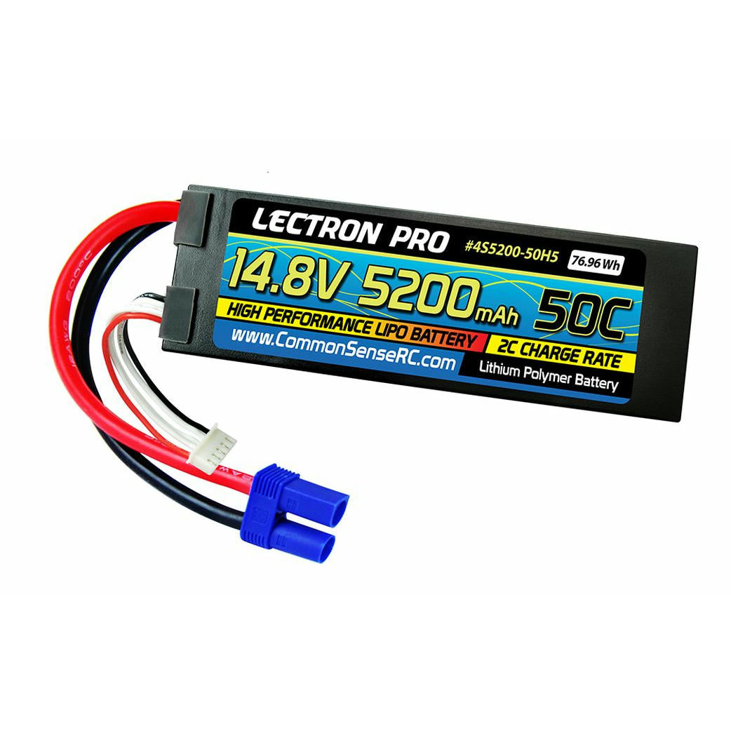 Lectron Pro 4S5200-50H5 14.8V 5200mAh 50C EC5