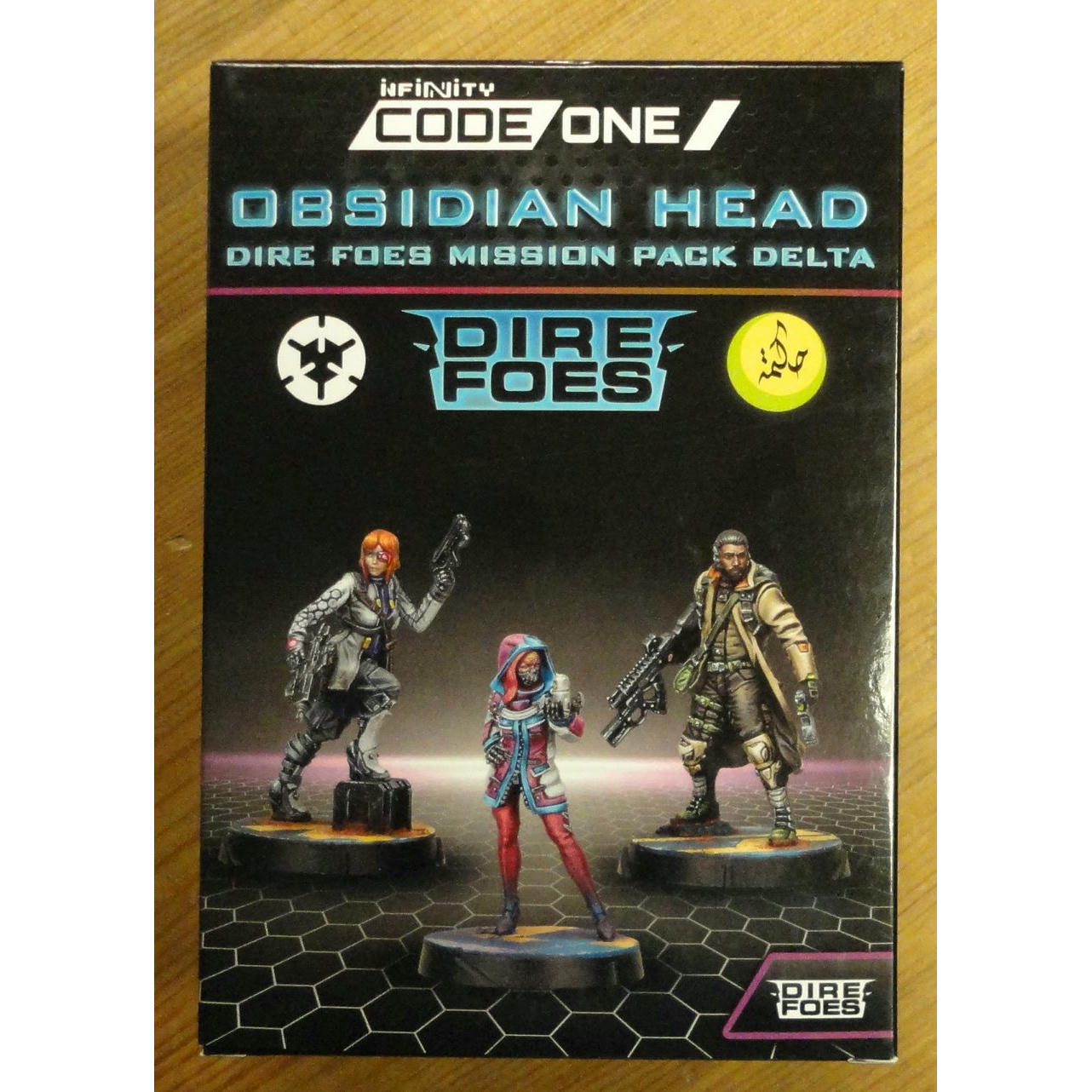 Image of Corvus Belli Infinity CodeOne: Dire Foes Mission Pack Delta - Obsidian Head