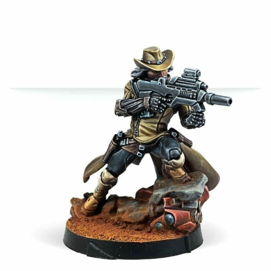 Image of Corvus Belli Infinity NA2: Wild Bill, Legendary Gunslinger CVB280755 Unpainted