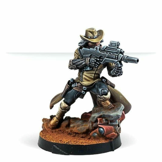 Image of Corvus Belli Infinity NA2: Wild Bill, Legendary Gunslinger CVB280755 Unpainted