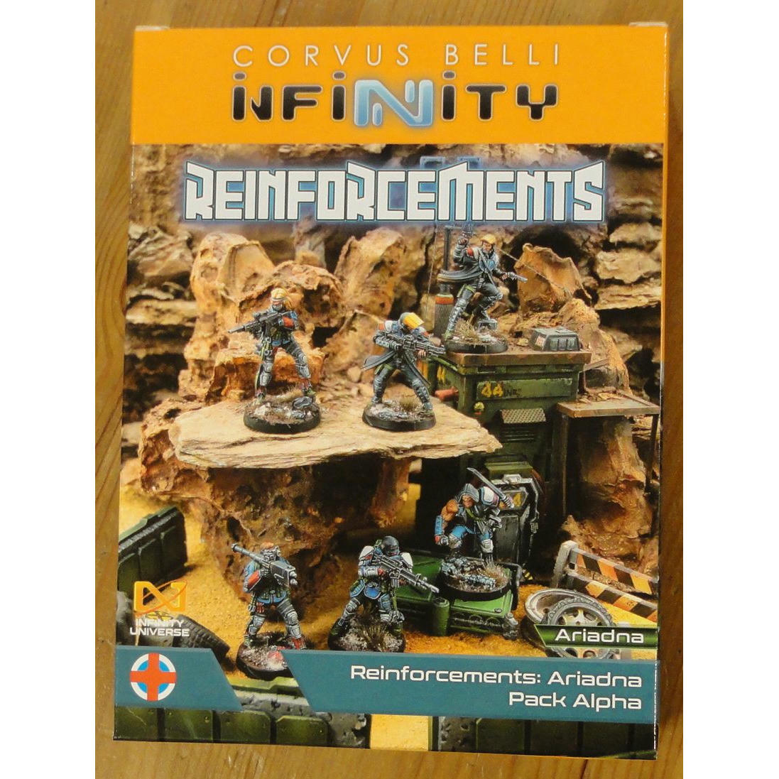 Image of Corvus Belli Infinity Reinforcements Ariadna Pack Alpha CVB281134-1072