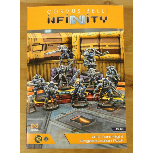 Image of Corvus Belli Infinity Reinforcements 0-12 O-12 Torchlight Brigade Action Pack
