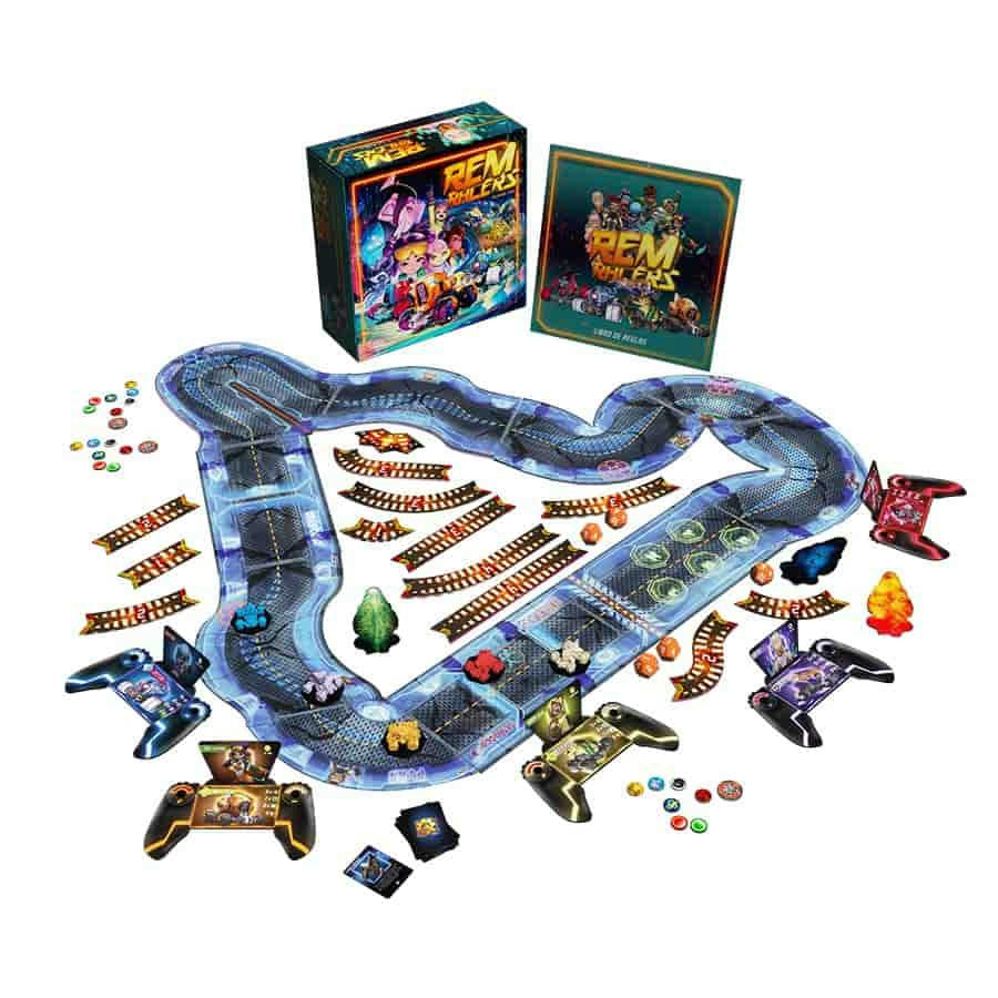 Image of Corvus Belli REM Racers Board Game CVBCBREM03