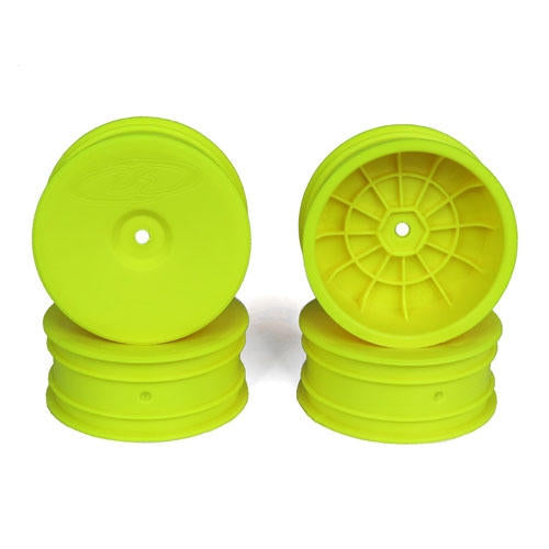 Image of Speedline Buggy Wheels-Assoc B6/Kyosho RB6/Front/Yellow/4pc