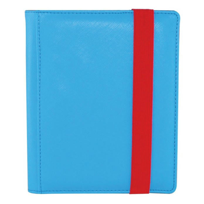 Image of DEX Protection Binder 4 Blue 160-Card Binder w/Velvet Interior DEXDB4003