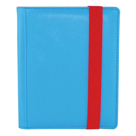 Image of DEX Protection Binder 4 Blue 160-Card Binder w/Velvet Interior DEXDB4003