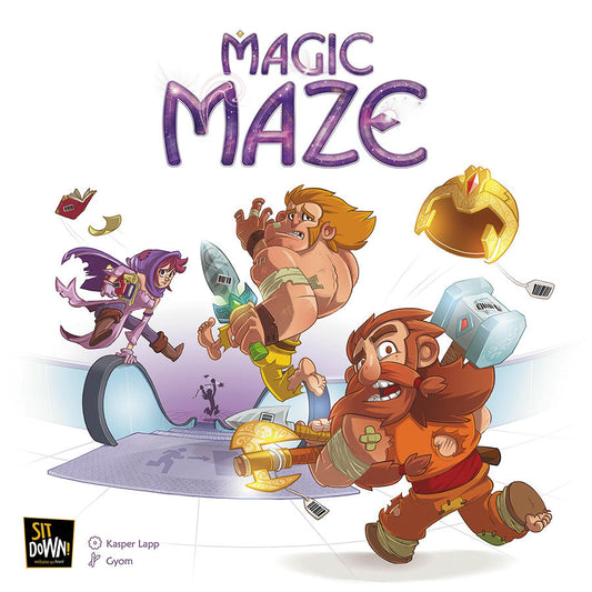Sit Down! Magic Maze - Real-Time Gameplay, Move the 4 Characters