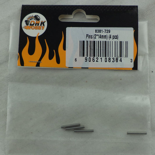 Pins (2x14mm) (4)