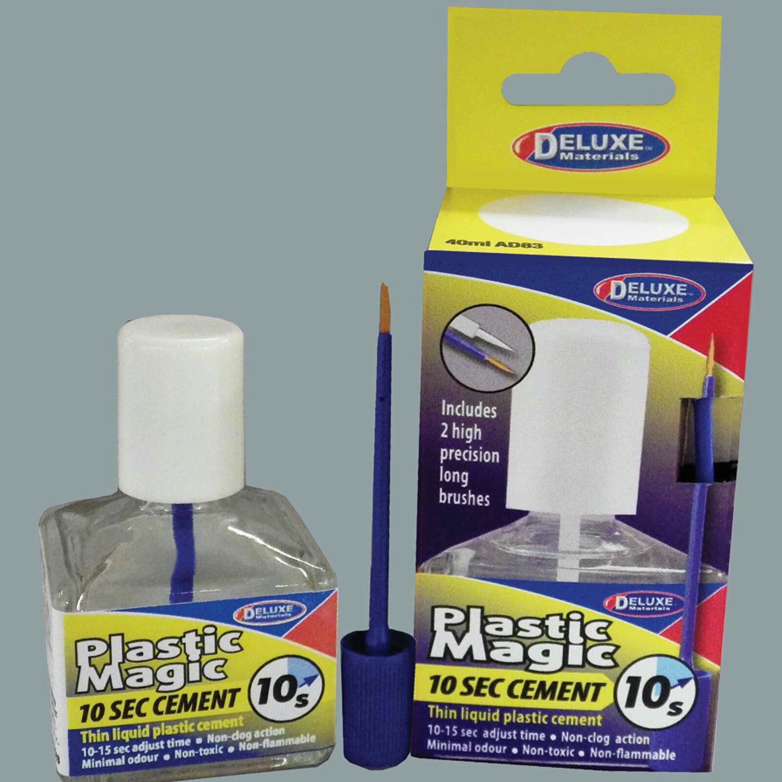 Image of Plastic Magic 10s Thin Liquid Plastic Cement by Deluxe Materials DLMAD83 40ml
