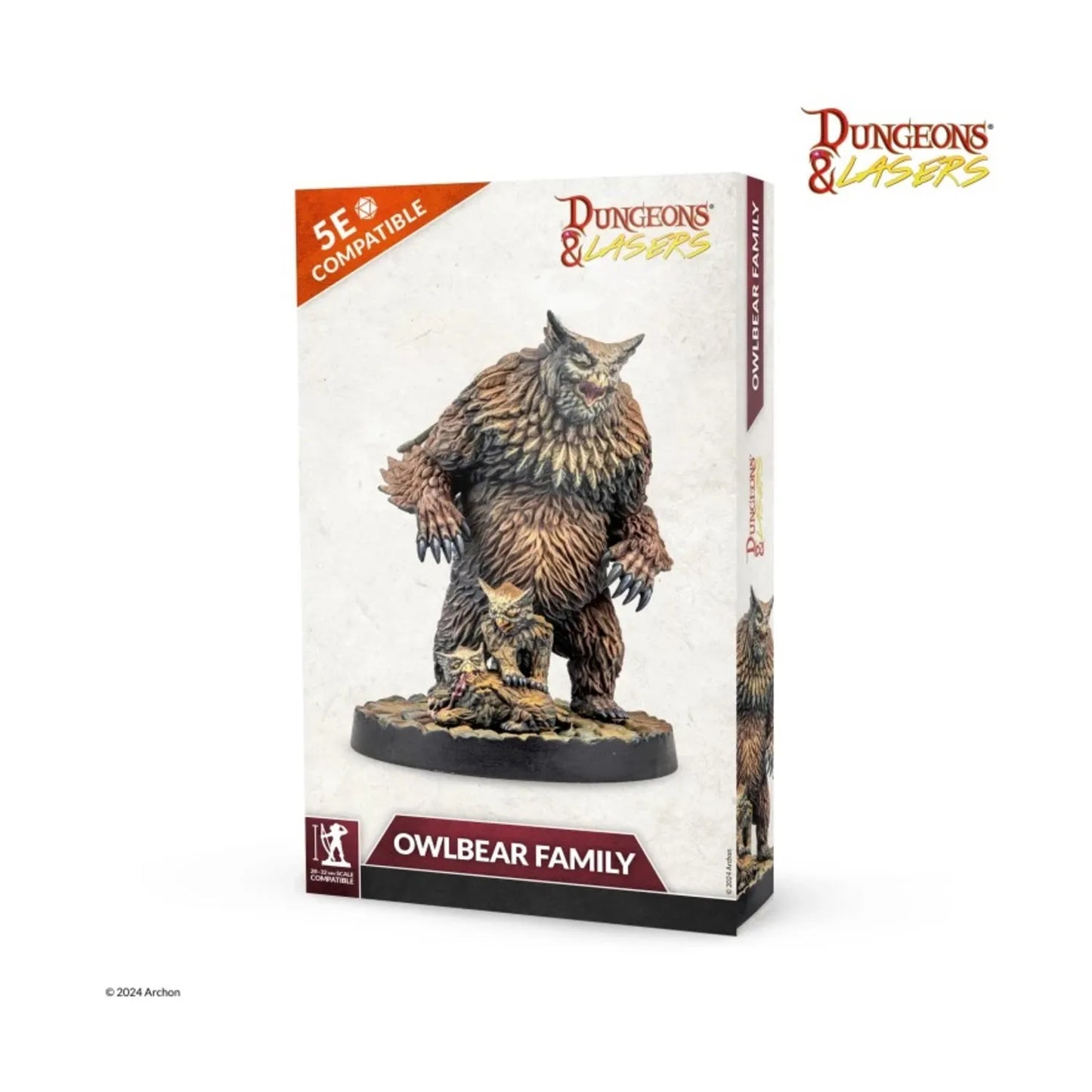 Dungeons & Lasers: Owlbear Family