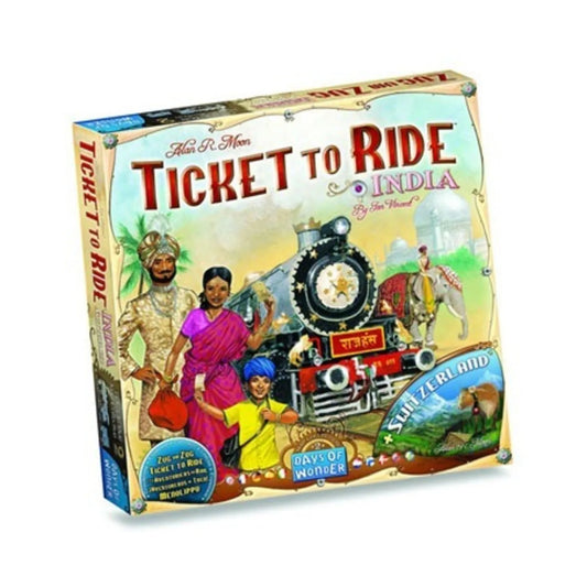 Ticket To Ride: India Maps