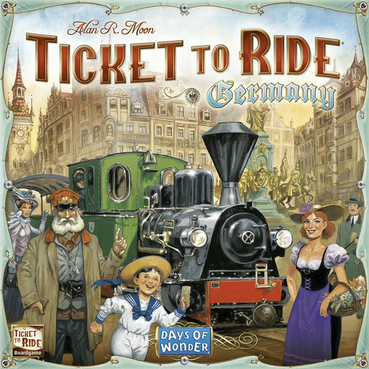 Image of Ticket to Ride: Germany stand-alone board game by Days of Wonder DOWDO7215