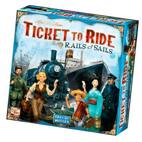 Image of Ticket to Ride: Rails & Sails Board Game DOWDO7226