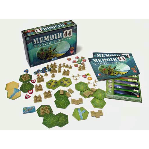 Image of Memoir '44 WWII Game Pacific Theater Expansion Pack  *NEW*