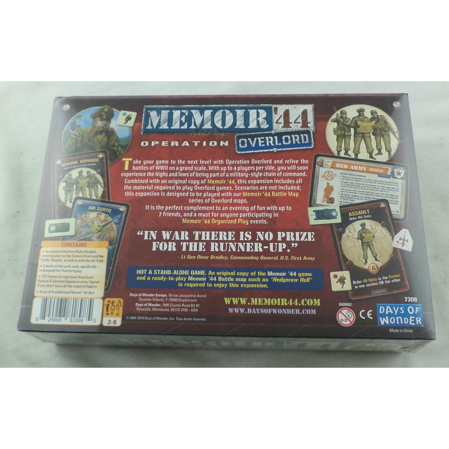 Image of Memoir '44 WWI Game Operation Overlord Expansion DOWDO7308