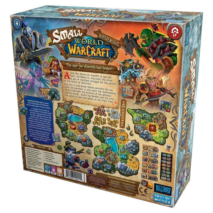 Image of Small World : Small World of Warcraft Board Game by Days of Wonder DOWDO9001